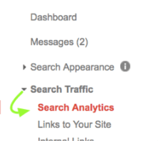 Search Traffic Google Search Console