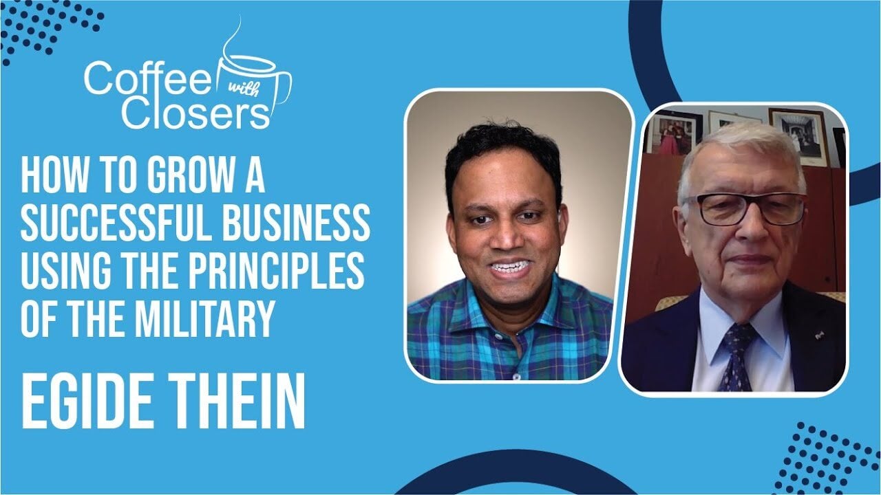 Egide Thein | How to Grow a Successful Business Using the Principles of the Military