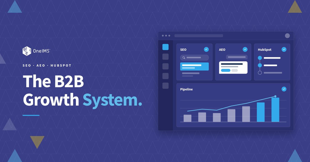 The B2B Growth System: SEO, AEO and HubSpot connected into one pipeline